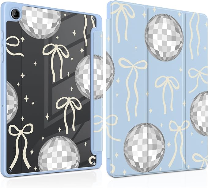 Silver Disco Balls & Bows