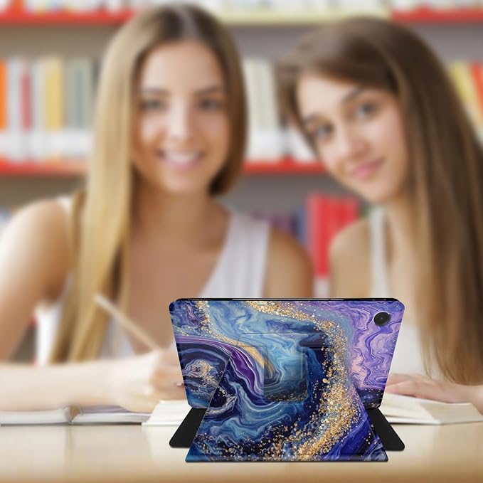 Purple Blue Marble