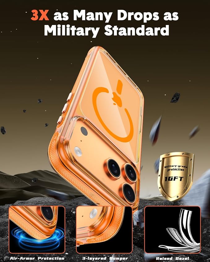 Frosted Edge Orange