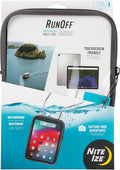 Nite Ize RunOff Waterproof Tablet Case - Waterproof &amp Durable - 10.63-Inch - Protective Tablet Case for Water Days &amp the Beach - Touch Screen Friendly - Charcoal