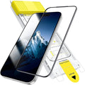 JETech Infinity AR Screen Protector for iPhone 17 Pro Max AR Anti-Reflective Coating 9H+ 3D Full Coverage Tempered Glass Military-Grade Shatterproof Smudge-Resistant Easy Install 1-Pack