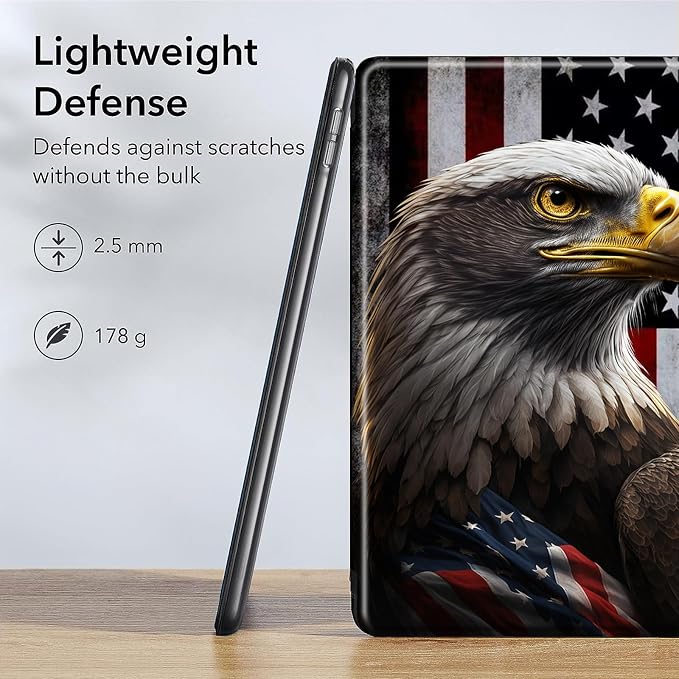 Cute Eagle American Flag