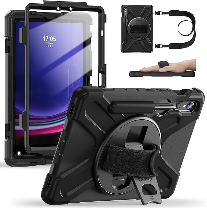 S10 Lite/S10 FE/S9 FE/Tab S9/S8/S7-Black