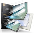MAGIC JOHN for Samsung Galaxy Z Fold 7 Screen Protector [Not Glass] 2 Pack Inner Flexible PET Films &amp Front Films with Auto Align Mounting Frame Kit Full Coverage Bubble-Free HD Clear