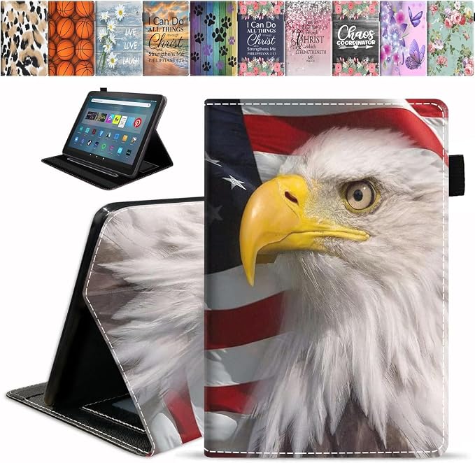 Patriotic American Flag Bald Eagle