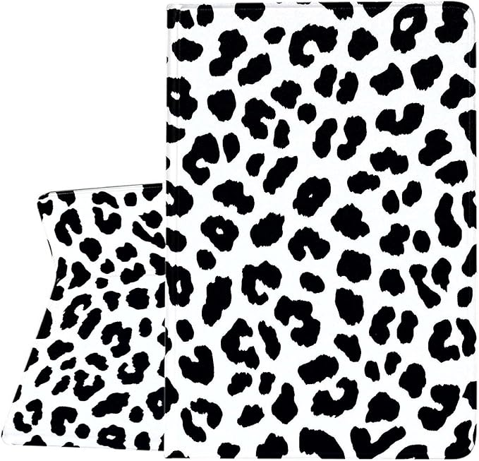 Case for Samsung Galaxy Tab A11+ / Tab A9+ 11 Inch 2025/2023Slim Protective LeatherAuto Wake/SleepAdjustable Viewing Angle Stand.Cow Print