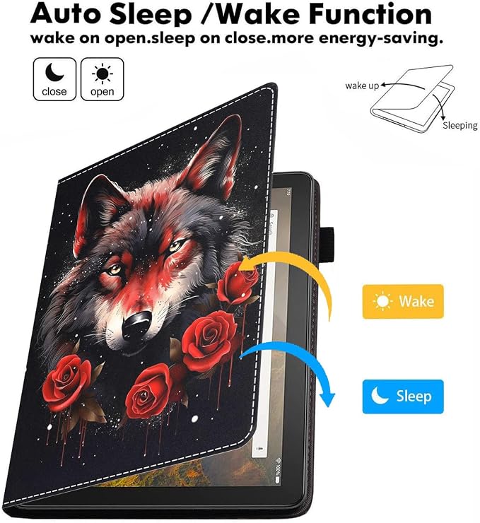 Wolf and Rose
