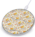 Cute Yellow Chick Wireless Charger Anti-Slip Wireless Charging Pad Slim Charger Mat for Men Women