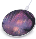 Magical Forests Creek Glowing Phone Charger Magnetic Charging Pad Anti-Slip with USB Cable