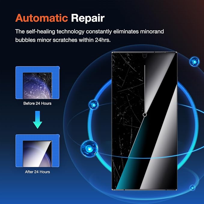 2 Pack Screen Protector Install kit for Samsung Galaxy S22 Ultra 5G 6.8 Inch3D Curved Full-coverage Protective Film Sensitive Touch Ultrathin Design Fingerprint Unlock 24h Scratch