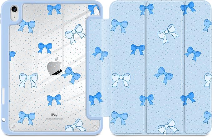 Blue Polka Dots & Bows