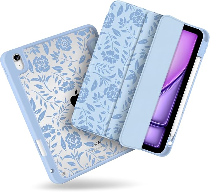 Vintage Blue Floral