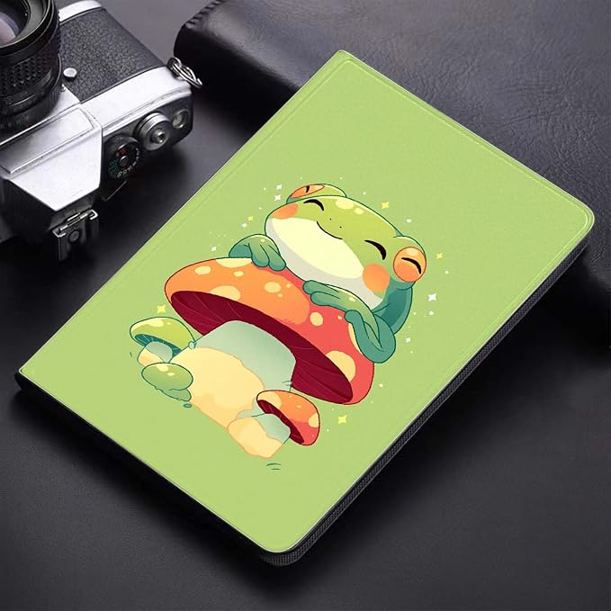 Cartoon Mushroom Frog
