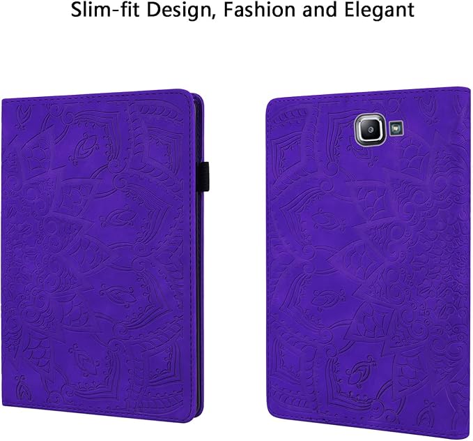 03# Purple Paisley Flower