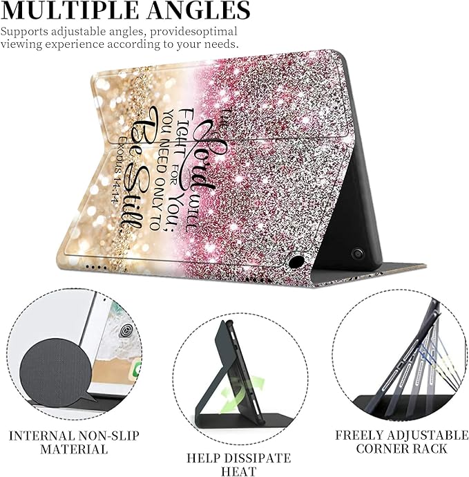 Case for All-New Fire HD 10 &amp 10 Plus Tablet case (10.111th Generation 2021 Released) SDDFRHGH Slim Folio Stand Cover with Auto Wake/Sleep &amp Multi-Angles Viewing-The Lord Will Flight for Y