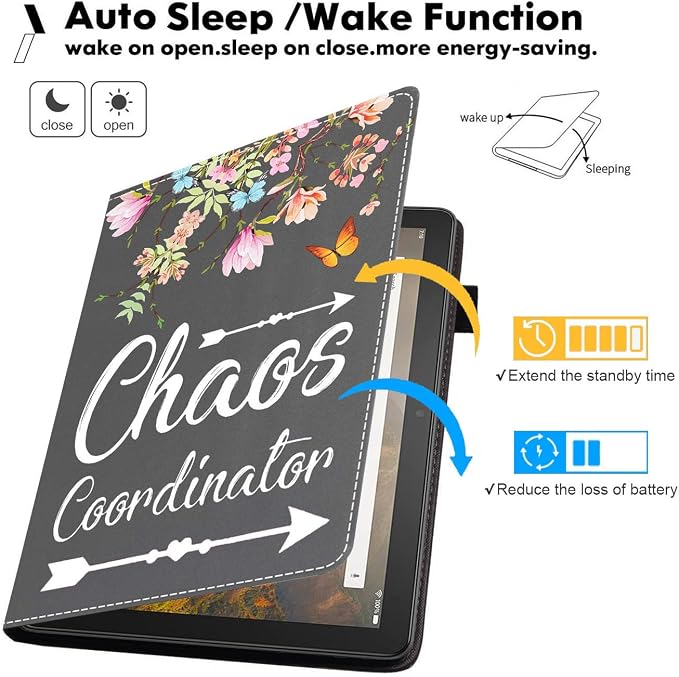 Floral Quote Chaos Coordinator