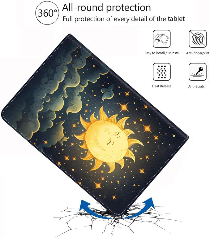 Celestial Theme Sun and Smiley Face