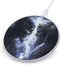 Vikingwarriors Wireless Charger Anti-Slip Wireless Charging Pad Slim Charger Mat for Men Women