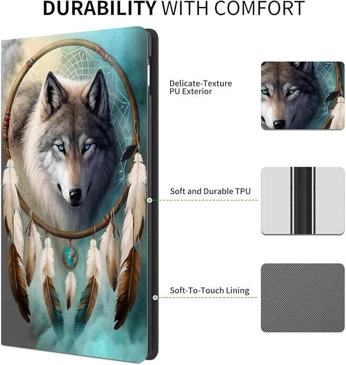 A Dream Catcher Wolf