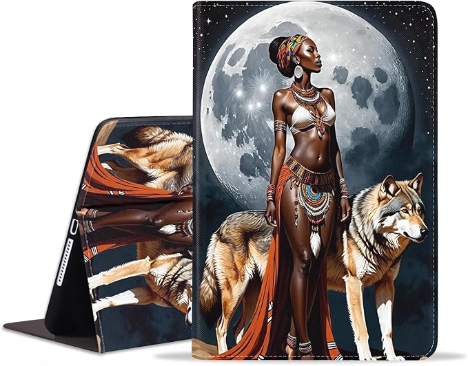 African Woman Wolf