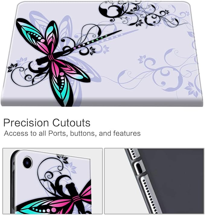 Dragonfly with Lotus Flower