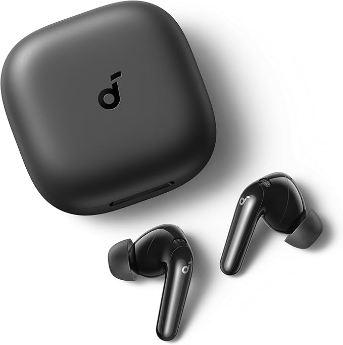 Soundcore P31i by Anker Real-Time Adaptive Noise Cancelling Hi-Res Sound Translation Earbuds 50H Playtime Wireless Earbuds Bluetooth Earphones Spatial Audio Fast Charging IP55 (Black)