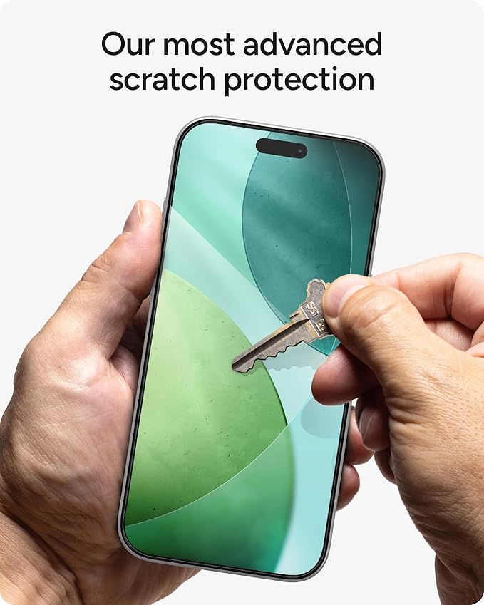 ZAGG XTR5 Screen Protector for iPhone Air - Glass Blue Light Protection 11X Stronger Eyesafe CPF60 Tech Anti-reflective Tech Vibrant Color &amp Touch Sensitive Tempered Glass Easy To Install