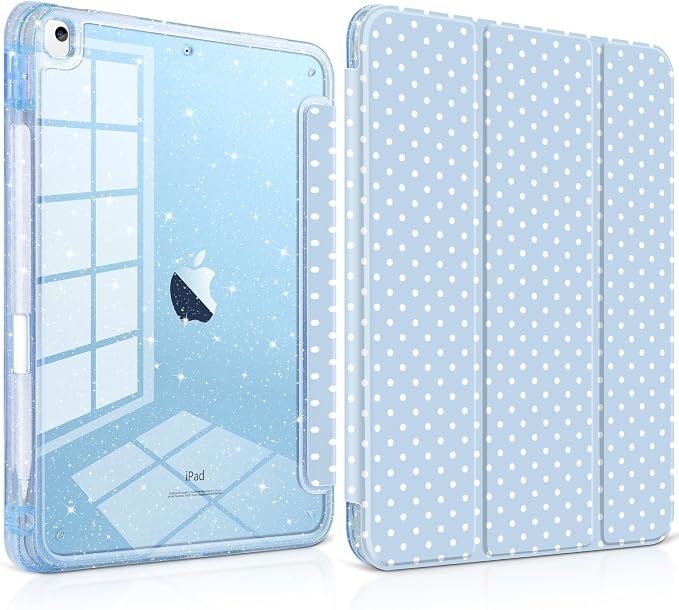 Blue & Polka Dots