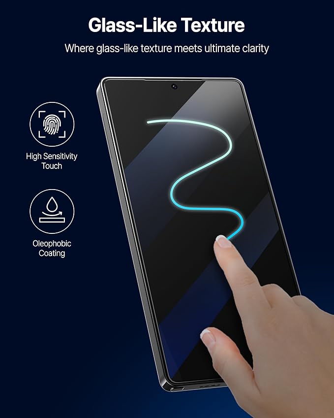 DOME GLASS Whitestone DOME UV GEN Film for Samsung Galaxy S25 Ultra [Glass-Like Film] Screen Protector Series [2pack]