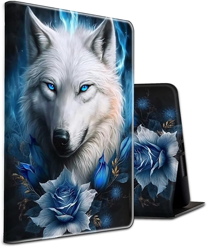 Bule Rose Wolf