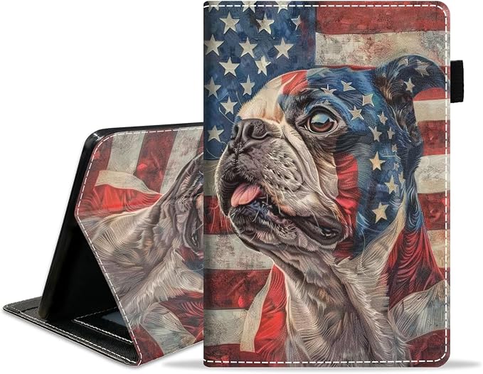 American Flag Pug