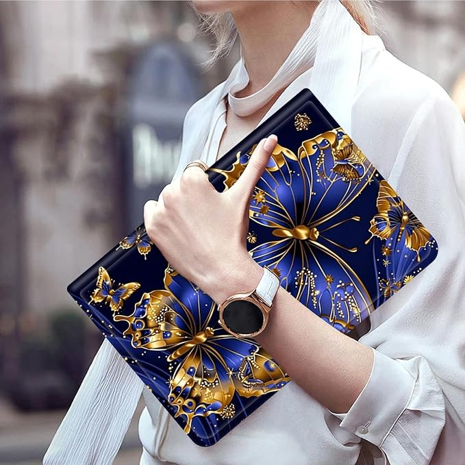 Blue Gold Butterfly