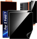 Hoerrye for Samsung Galaxy Z Fold 7 30° Privacy Screen Protector - [with Auto Align Frame Accessories] [2 Pack Inside Flexible TPU Film + 2 Pack Front Tempered Glass] No CreasesNo Bubbles