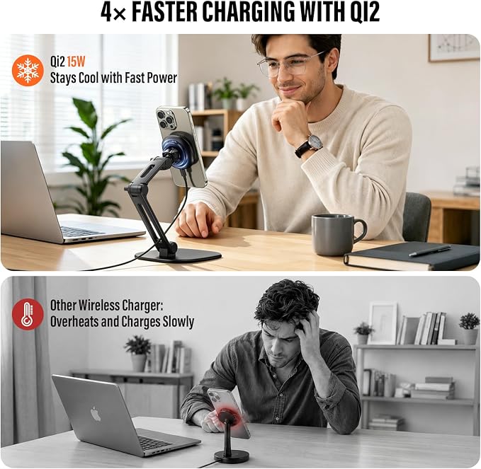 Black - Wireless Charging Stand