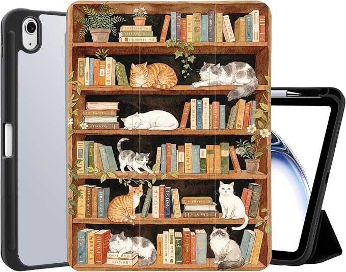 Bookshelf Cats Kitten