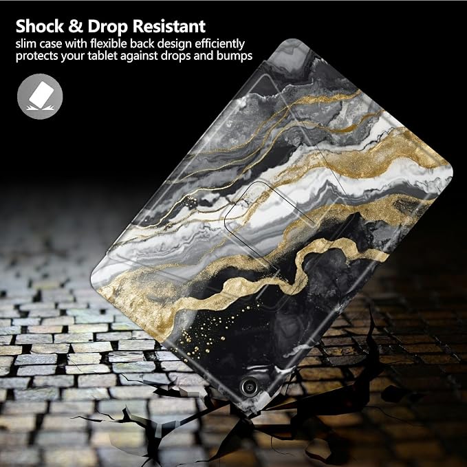 Black Gold Marble
