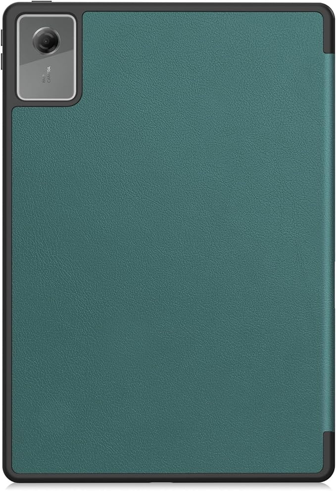 Case for Lenovo Idea Tab Plus 12.1 inch 2025 Model Shockproof Protective Cover with Kickstand Built-in Pen Slot &amp Auto Wake/Sleep Folio Matte TPU Smart Cover -Dark Green
