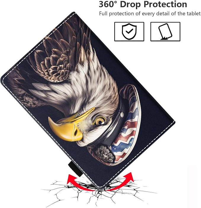Patriotic American Bald Eagle
