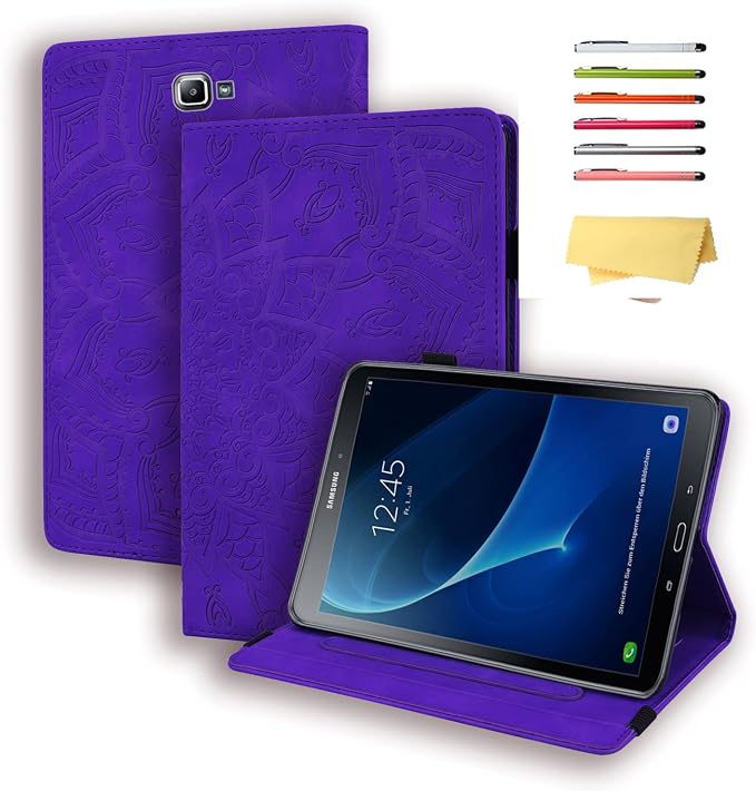 03# Purple Paisley Flower