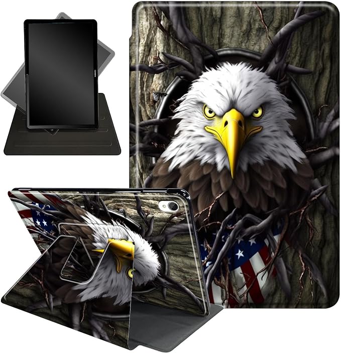 Bald Eagle American Flag