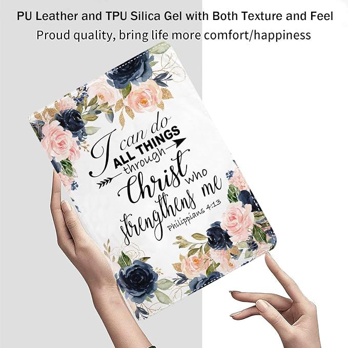 Bible Phil 4-13 Floral