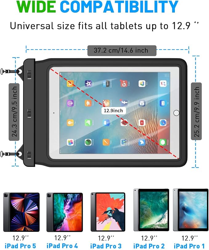 For tablets up to 12.9 inch