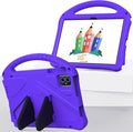 Kids Case Compatible with T-Mobile Revvl tab 2 (2025) 10.1 inch Lightweight EVA Shockproof Cover w/Stand Shoulder Strap Protective Case Compatible with T-Mobile Revvl tab 2 Tablet(Purple)