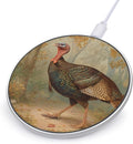 Wild Turkey Autumn Forests Fast Portable Charger 10W Funny Graphic Phone Charging Pad with USB Cable
