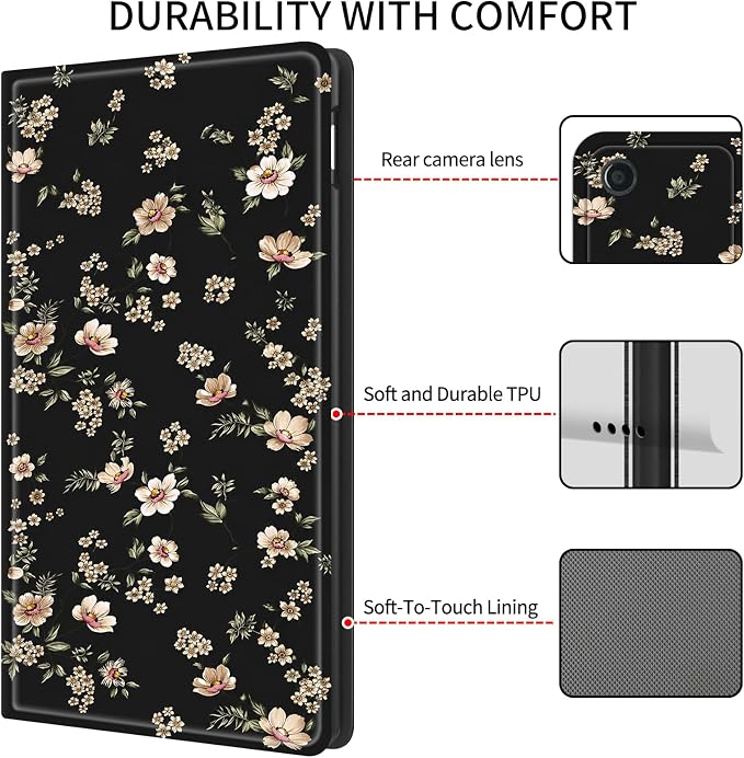 Black Floral