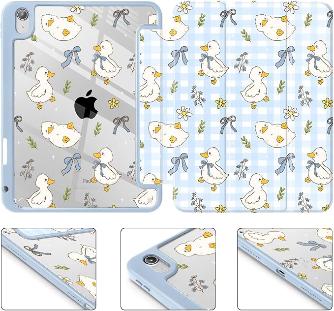Duck & Bow Blue