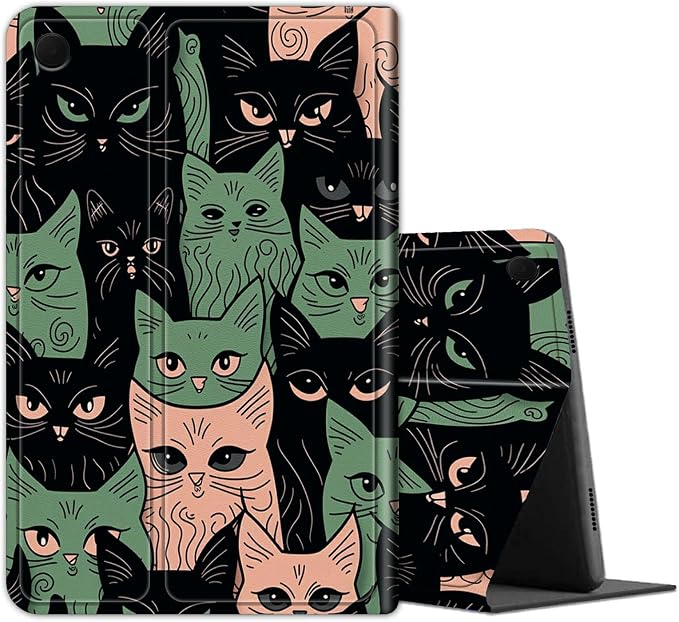 Black Green Cats