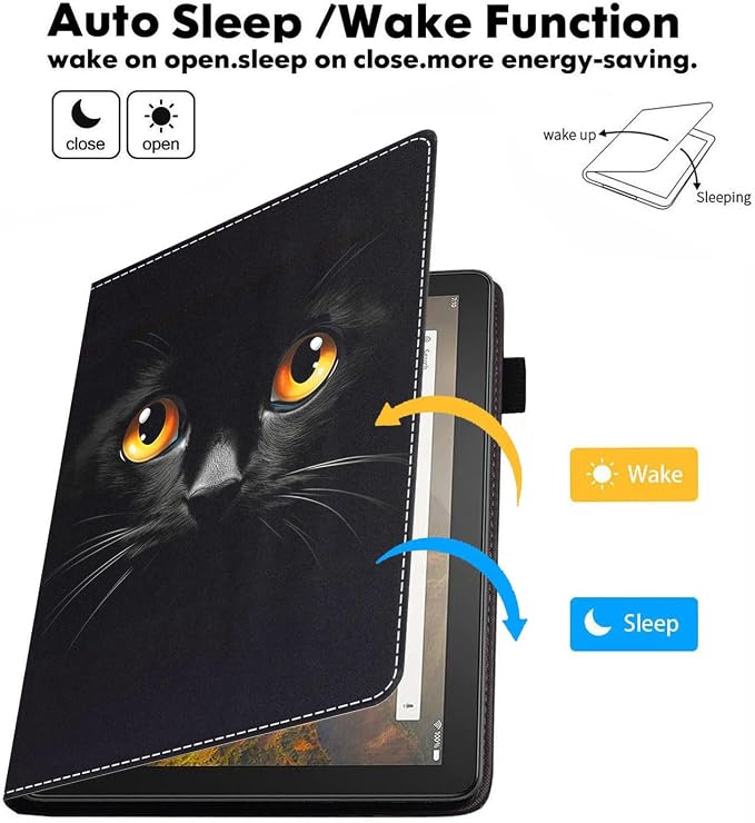 Cute Black Cat Face