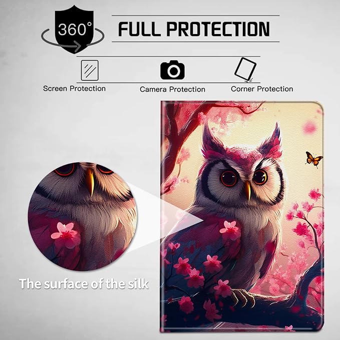 Cherry Blossom and Owl