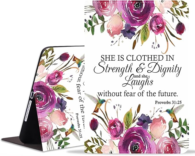 Pink Background Bible Verse Proverbs 31:25
